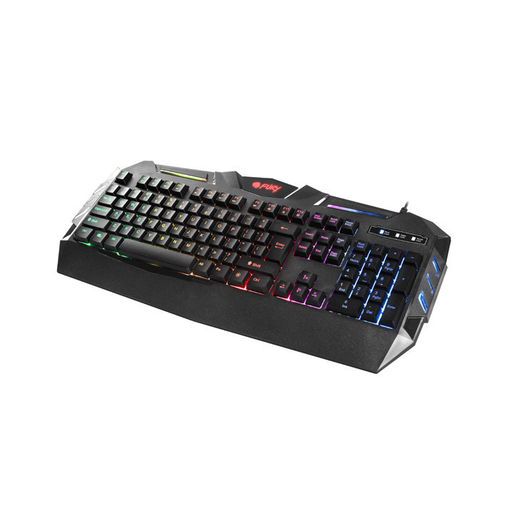 Геймърски комплект Fury COMBO THUNDERSTREAK 4-in-1 - клавиатура, мишка, слушалки и пад