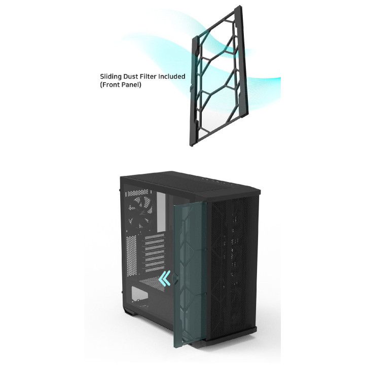 Кутия за компютър Zalman Z10 PLUS EATX TG - ZM-Z10-PLUS