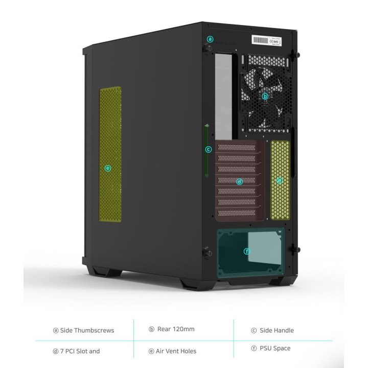 Кутия за компютър Zalman Z10 PLUS EATX TG - ZM-Z10-PLUS