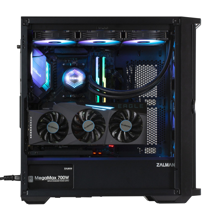 Кутия за компютър Zalman Z10 PLUS EATX TG - ZM-Z10-PLUS