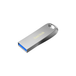 Флаш памет SanDisk 512GB Ultra Luxe, USB 3.1 Gen 1, Сребрист - SDCZ74-512G-G46