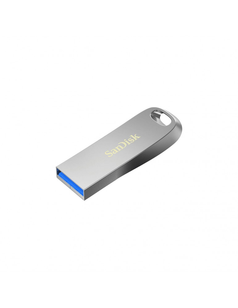 Флаш памет SanDisk 512GB Ultra Luxe, USB 3.1 Gen 1, Сребрист - SDCZ74-512G-G46