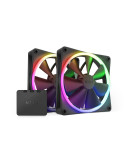 Комплект вентилатори NZXT F140 RGB Black 2 броя и NZXT RGB контролер - RF-R14DF-B1