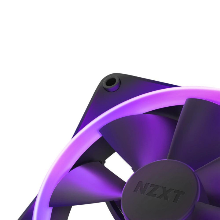 Комплект вентилатори NZXT F140 RGB Black 2 броя и NZXT RGB контролер - RF-R14DF-B1