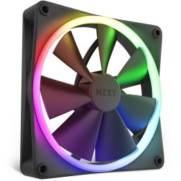 Вентилатор NZXT F140 RGB черен - RF-R14SF-B1