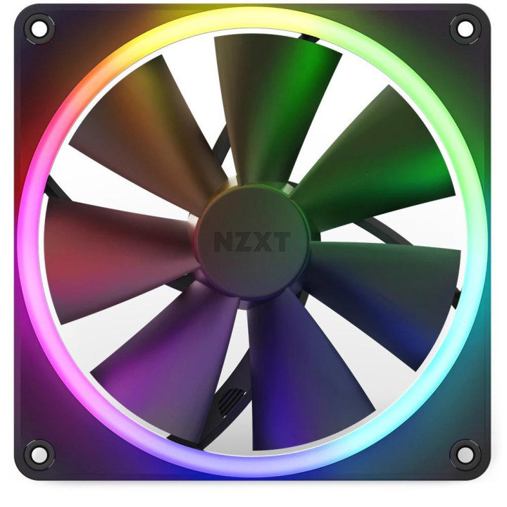 Вентилатор NZXT F140 RGB черен - RF-R14SF-B1