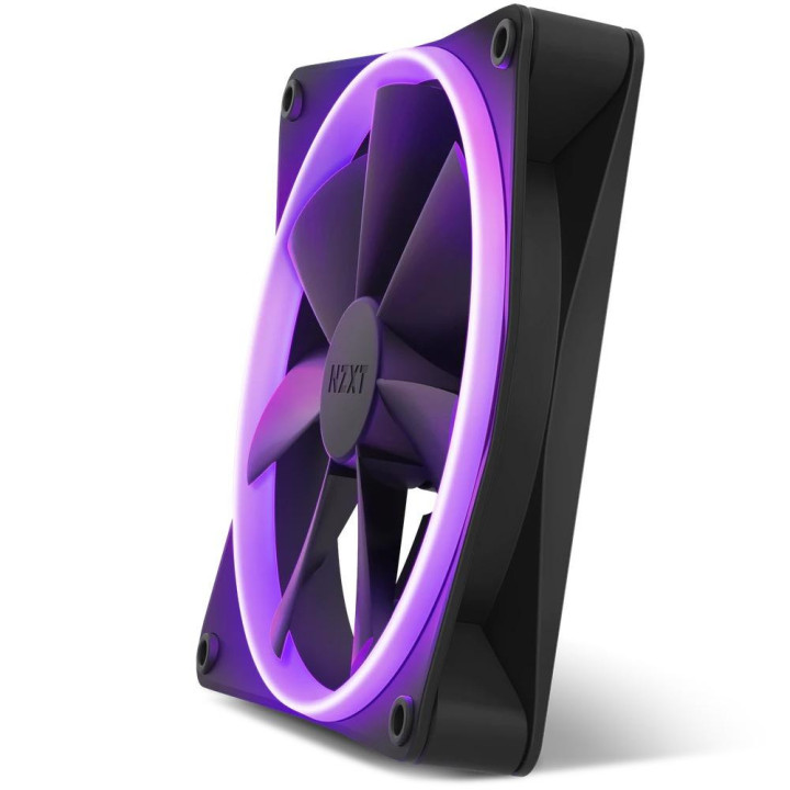 Вентилатор NZXT F140 RGB черен - RF-R14SF-B1