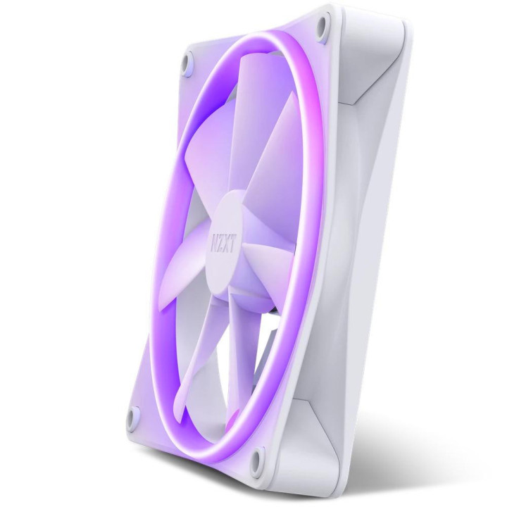 Вентилатор NZXT F140 RGB бял - RF-R14SF-W1