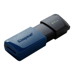 Флаш памет Kingston 64GB DataTraveler Exodia M USB 3.2 Gen 1, черен - DTXM/64GB