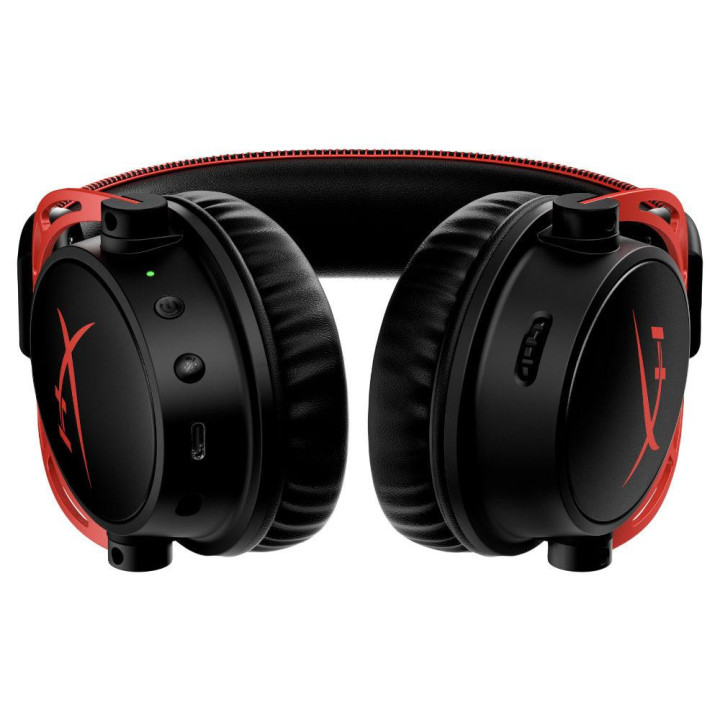 Геймърски слушалки HyperX Cloud Alpha Wireless, черен/Червен - HX-HEAD-CAWL-RD