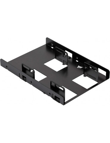 Скоби за монтиране Corsair HDD/SSD Mounting Kit - Dual 2.5" to 3.5", Black - CSSD-BRKT2