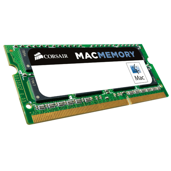 RAM памет 2x8GB DDR3L 1600MHz Corsair SODIMM 1.35V, Apple Qualified, Unbuffered