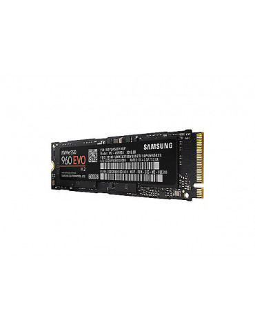 SSD диск 500GB Samsung 960 EVO Series, 3D V-NAND Flash, NVMe M.2 (PCIe Slot)