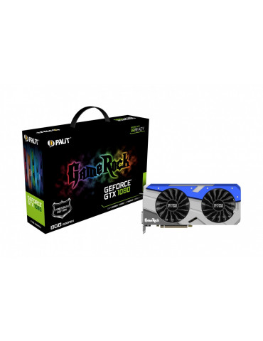 Видео карта Palit NVIDIA GeForce GTX 1080 GameRock Premium Edition 8GB