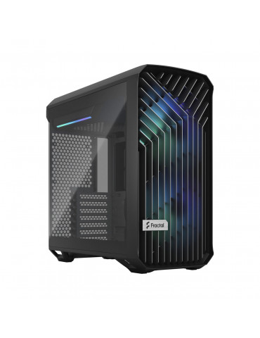 Кутия за компютър Fractal Design TORRENT COMPACT RGB BLK TGD - FD-C-TOR1C-02