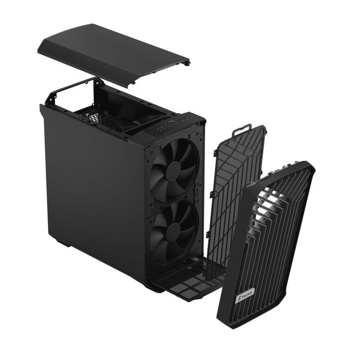Кутия за компютър Fractal Design TORRENT COMPACT BLACK SOLID - FD-C-TOR1C-04