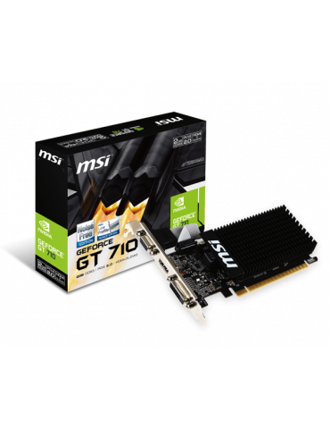 Видео карта MSI NVIDIA GeForce GT 710 2GB D3H LP