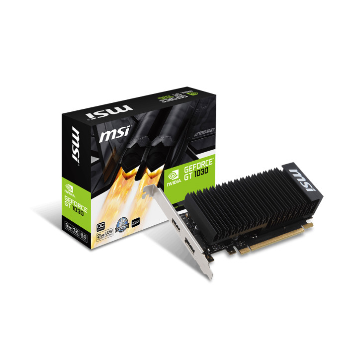 Видео карта MSI NVIDIA Geforce GT 1030 2GB H LP OC