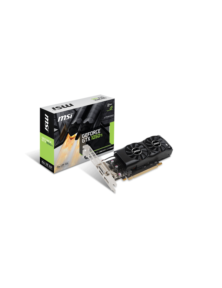 Видео карта MSI NVIDIA GeForce GTX 1050TI 4GB LP