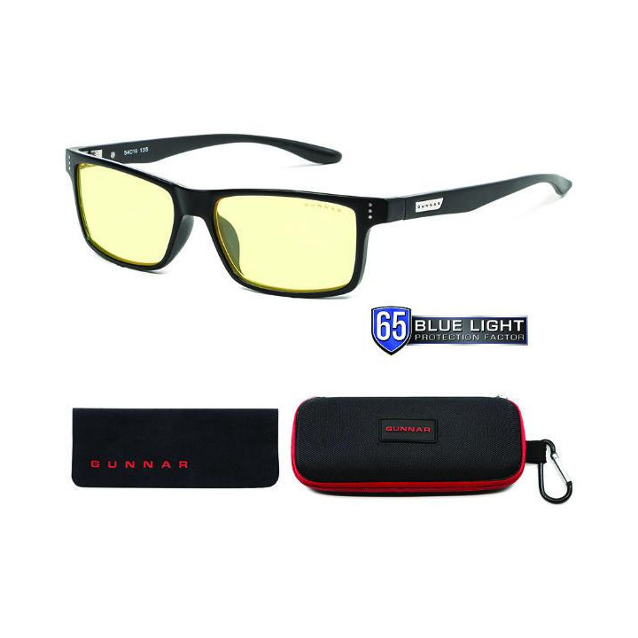 Детски компютърни очила GUNNAR Cruz Teens, Amber Natural, Onyx, Черен