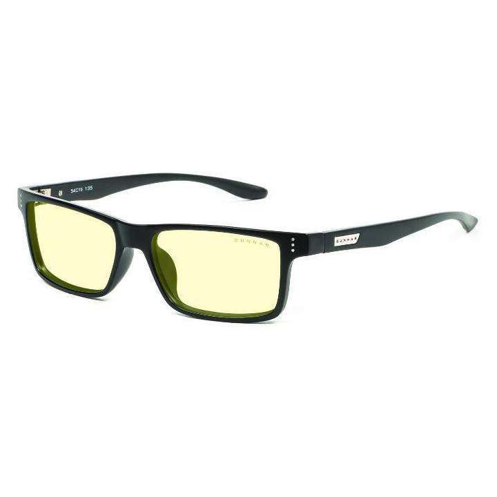 Геймърски очила GUNNAR Vertex Onyx, Amber Natural, Черен