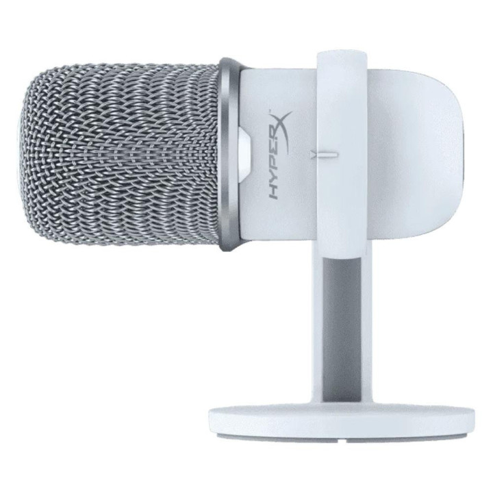 Настолен микрофон HyperX SoloCast, USB, бял - 519T2AA