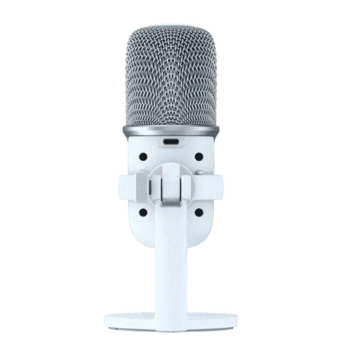 Настолен микрофон HyperX SoloCast, USB, бял - 519T2AA