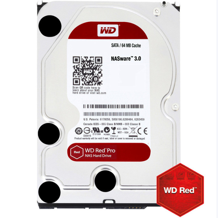 Хард диск 2TB 3.5" Western Digital Red PRO 7200rpm 64MB for NAS and Servers