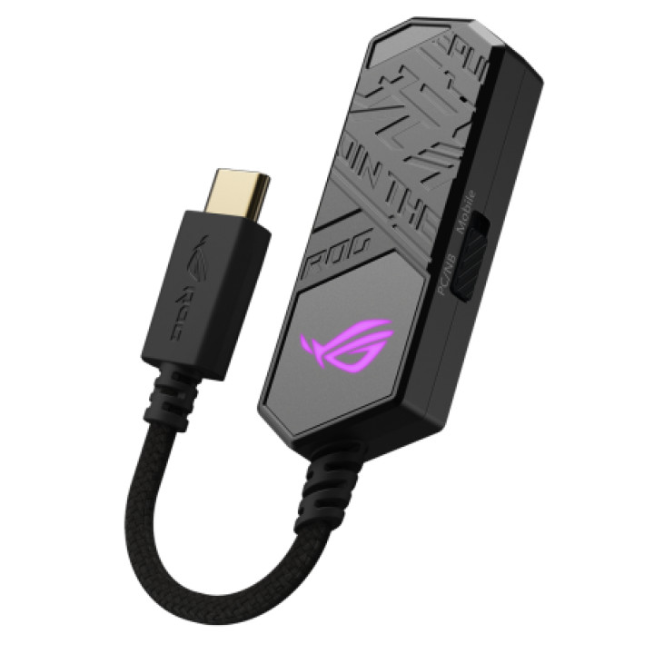 Звукова карта Asus ROG CLAVIS NC USB-C към 3.5 мм жак - 90YH02N0-B2UA00