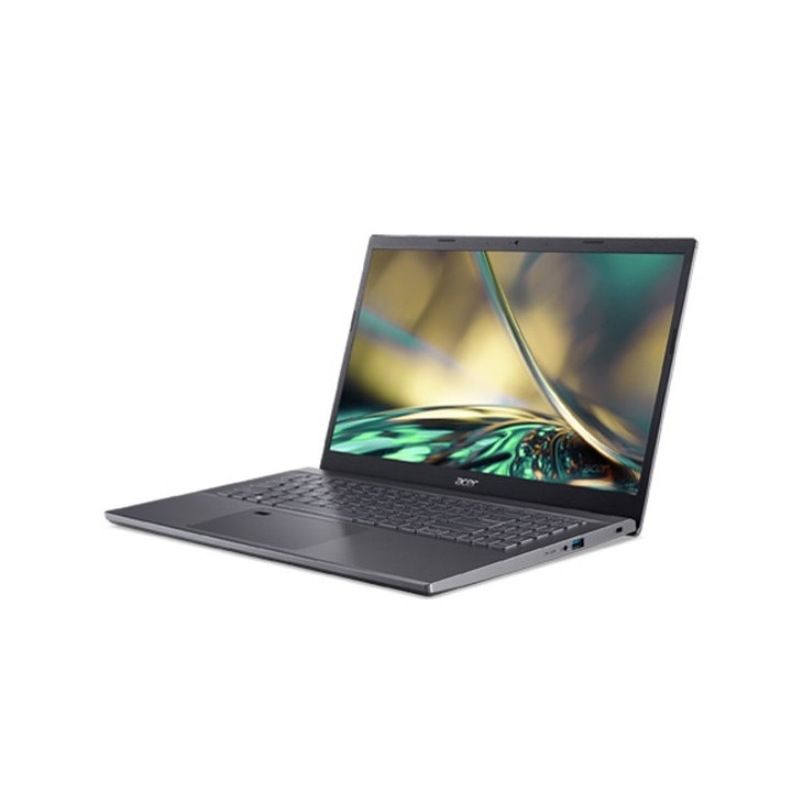 Лаптоп Acer Aspire 5 A515-47-R76E, AMD Ryzen 5 5625U, 15.6" FHD IPS, 8GB RAM, 512GB SSD, Linux, Gray - NX.K86EX.00C