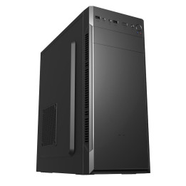 Кутия за компютър FSP CMT160 ATX Mid Tower, Черен