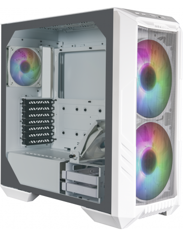 Кутия за компютър Cooler Master HAF 500 White - H500-WGNN-S00