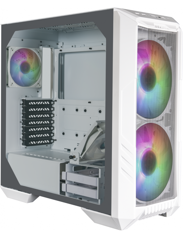 Кутия за компютър Cooler Master HAF 500 White - H500-WGNN-S00