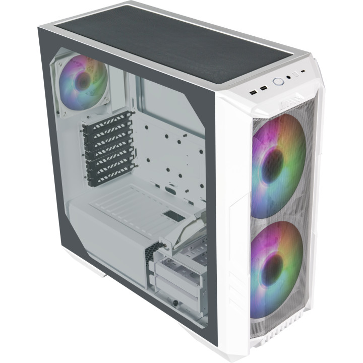 Кутия за компютър Cooler Master HAF 500 White - H500-WGNN-S00