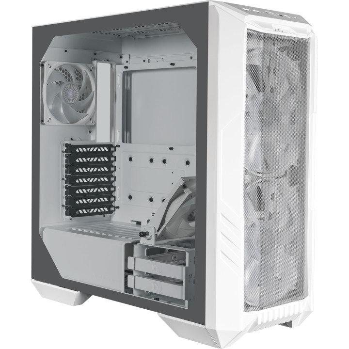 Кутия за компютър Cooler Master HAF 500 White - H500-WGNN-S00