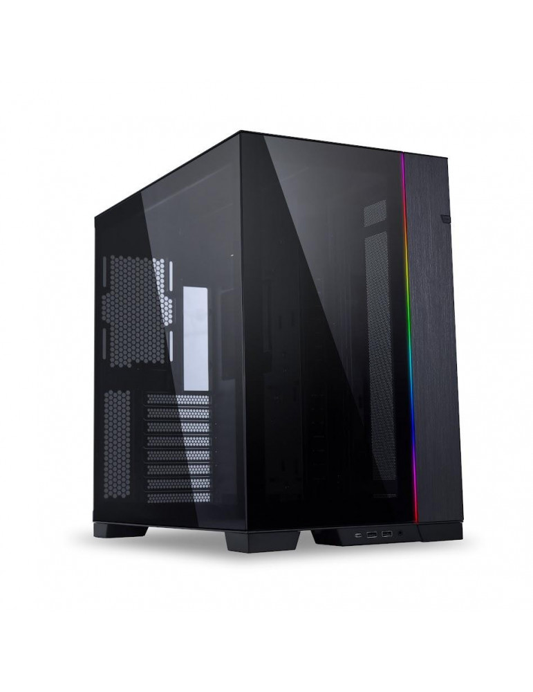 Кутия за компютър Lian Li PC-O11 Dynamic EVO Mid-Tower, Tempered Glass, черен - GELI-884