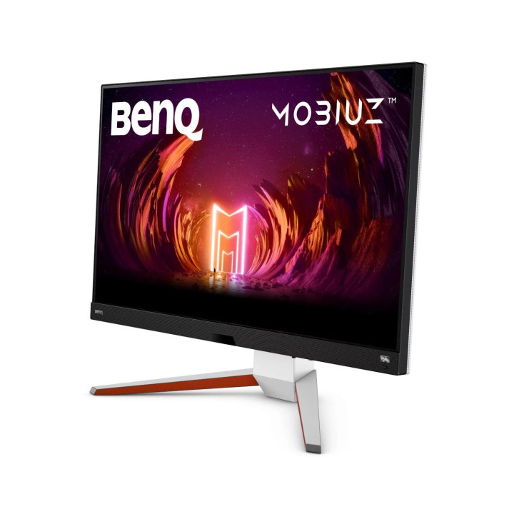 Монитор BenQ 32" EX3210U MOBIUZ 144Hz, IPS, Wide, 4K, 2ms, HDR10, HDMI, DisplayPort, Бял/Черен - EX3210U