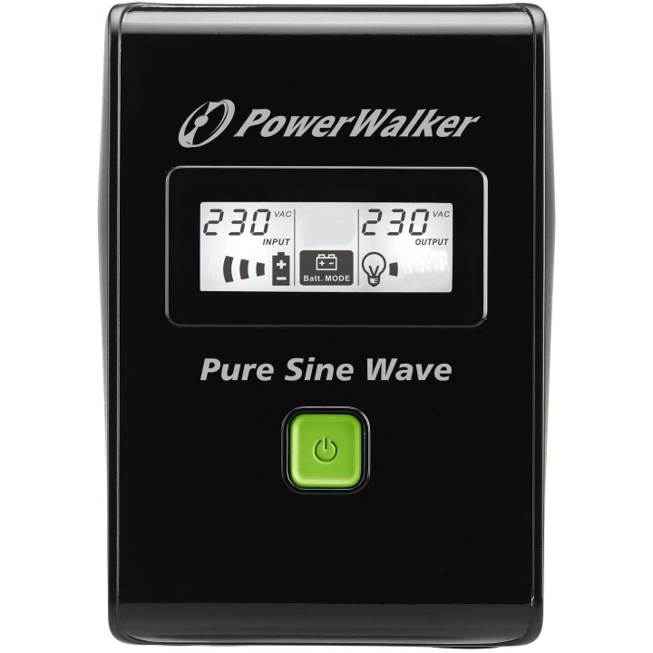Токозахранващо устройство UPS Powerwalker VI 600 SW, 600VA, Line Interactive - VI 600 SW