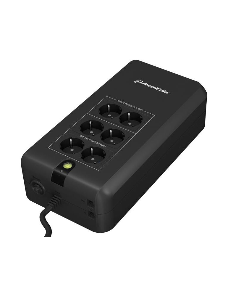 Токозахранващо устройство UPS Powerwalker VFD 800 APFC, 800VA, Off-Line - VFD 800 APFC