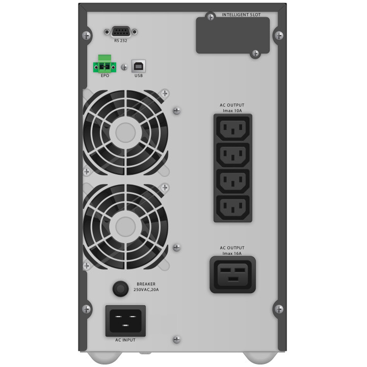 Токозахранващо устройство UPS Powerwalker VFI 3000 TG 3000VA, On-Line - VFI 3000 TG