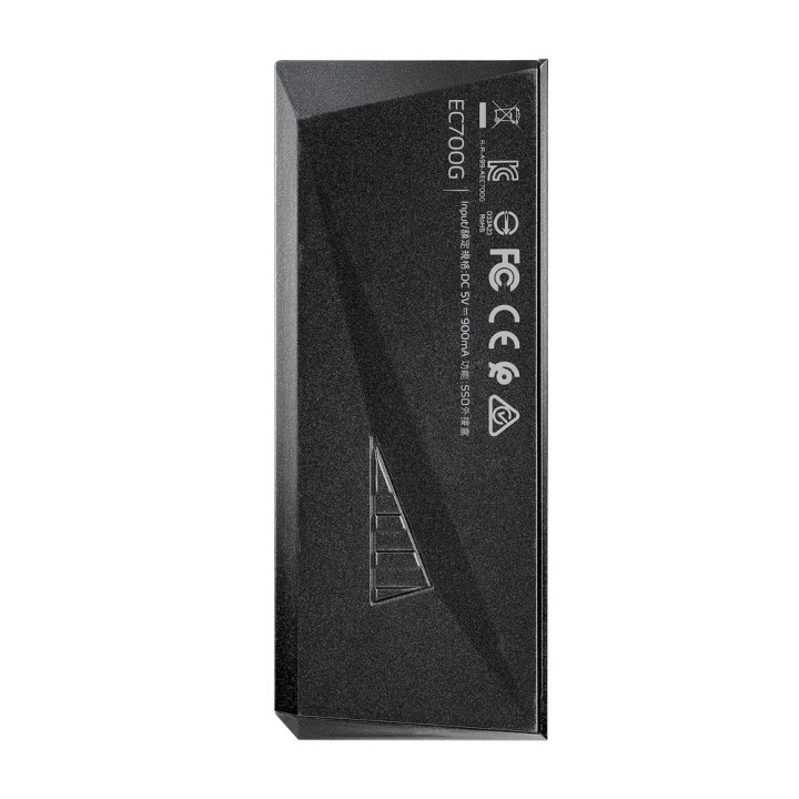 Кутия за SSD диск Adata M.2 PCIe/SATA, USB 3.2 Gen2 Type-C - AEC700GU32G2-CGY