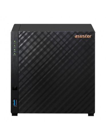 NAS устройство Asustor AS1104T 4 bay NAS, Realtek RTD1296, Quad-Core, 1GB DDR4 (not expandable), 2.5GbE