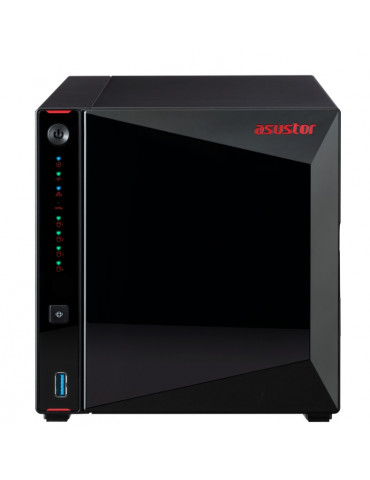 NAS устройство Asustor AS5304T 4-Bay NAS, Intel Celeron J4105 Quad-Core, 4 GB SODIMM DDR4