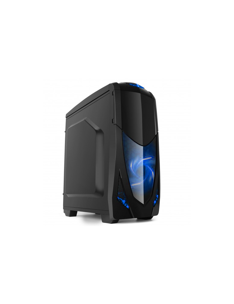 Кутия за компютър Spire Samurai X2 с 2 сини вентилатора