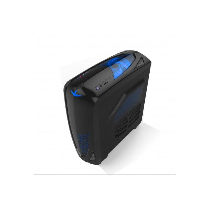 Кутия за компютър Spire Samurai X2 с 2 сини вентилатора