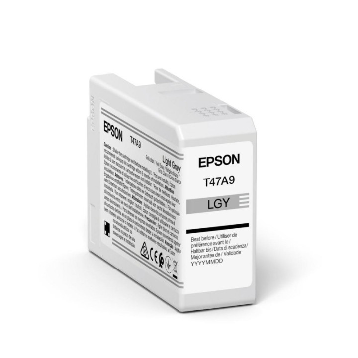 Epson Singlepack Light Gray T47A9 UltraChrome Pro 10 ink 50ml - C13T47A900