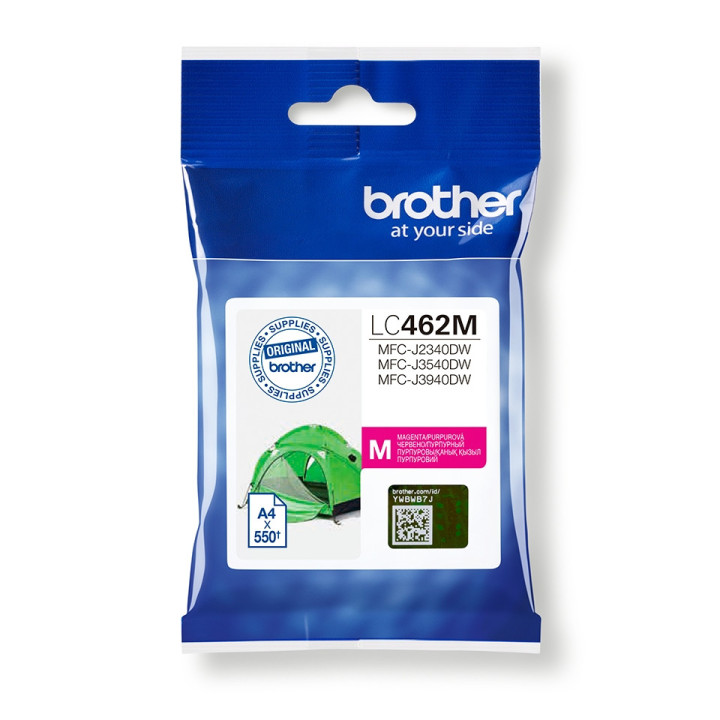 Brother LC462M Magenta Ink Cartridge for MFC-J2340DW/J3540DW/J3940DW - LC462M