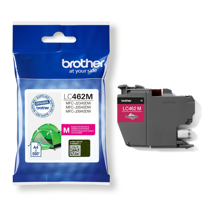 Brother LC462M Magenta Ink Cartridge for MFC-J2340DW/J3540DW/J3940DW - LC462M