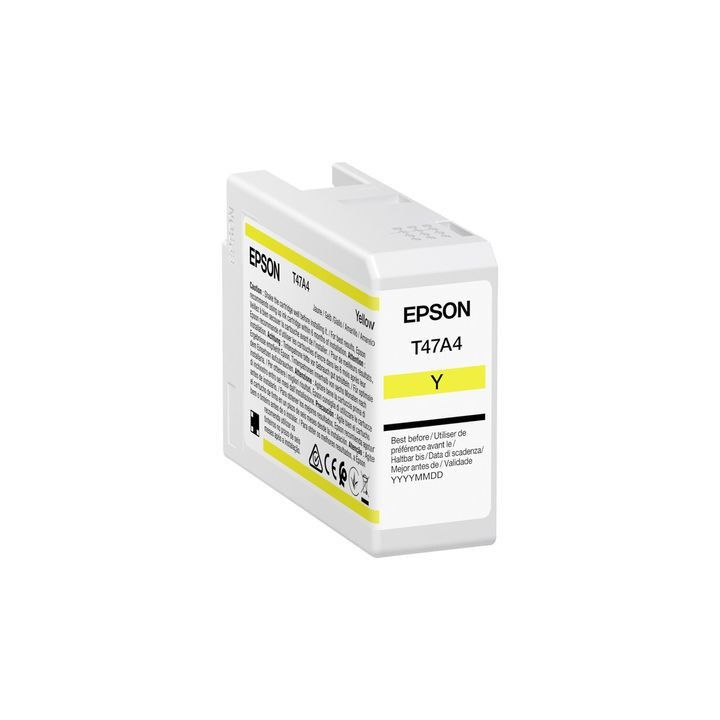 Epson Singlepack Yellow T47A4 UltraChrome Pro 10 ink 50ml - C13T47A400