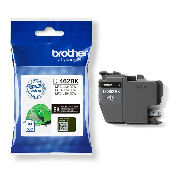Brother LC462BK Black Ink Cartridge for MFC-J2340DW/J3540DW/J3940DW - LC462BK